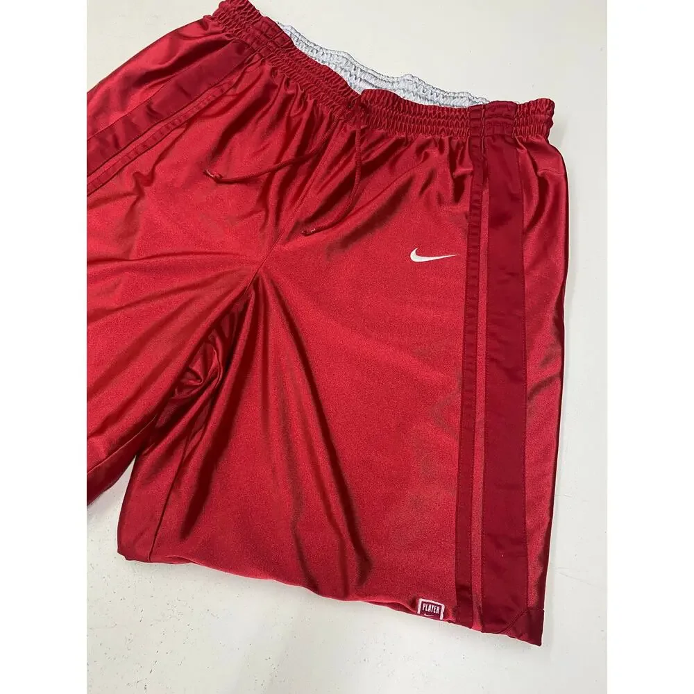 VTG Y2K Nike Silver Tag reversible silky baggy wide leg basketball shorts, XXL